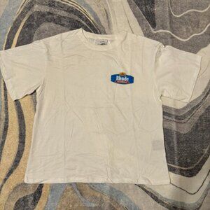 Rhude Mototrsport Grand Prix Monaco White/Blue T-Shirt Men’s Size Large
